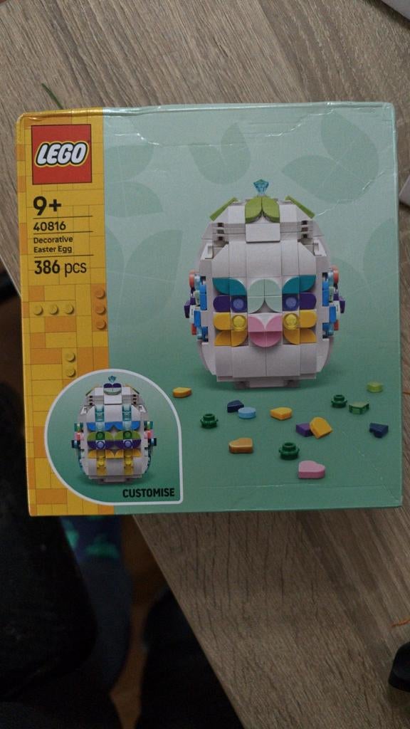 Lego doos 40816 paasei nieuw in doos, Lego, Nieuw, Ophalen of Verzenden, Complete set