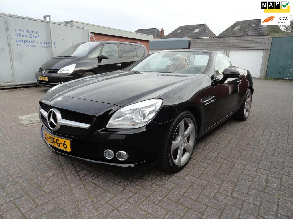 Mercedes-Benz SLK-klasse 250 AUT LEER NAVI (KM 185000 NAP), Auto's, Automaat, Euro 5, 4 cilinders, Cabriolet