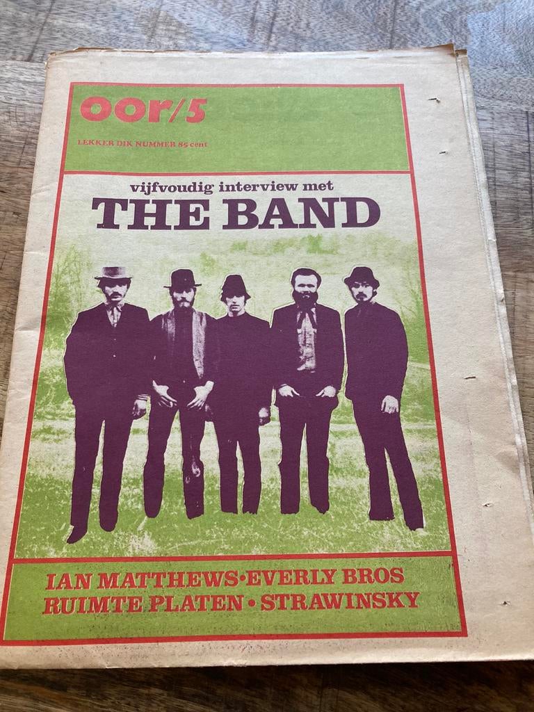 Muziekkrant OOR 1971 THE BAND Melanie PIGSTY BLUES Mouskouri, Boeken, Ophalen of Verzenden, Muziek, Film of Tv