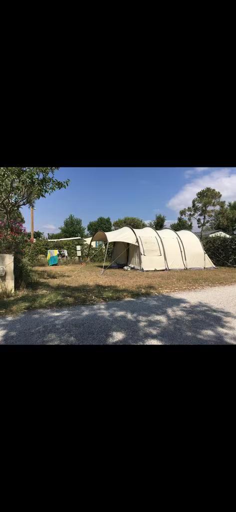 Bardani Villanova 400 tunneltent – 5-persoons familietent, Ophalen of Verzenden, Gebruikt, Tot en met 6