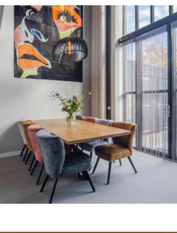 Eikenhouten eettafel 8 pers. 260x100, Huis en Inrichting, Tafels | Eettafels, Ophalen, Eikenhout, 200 cm of meer, 50 tot 100 cm