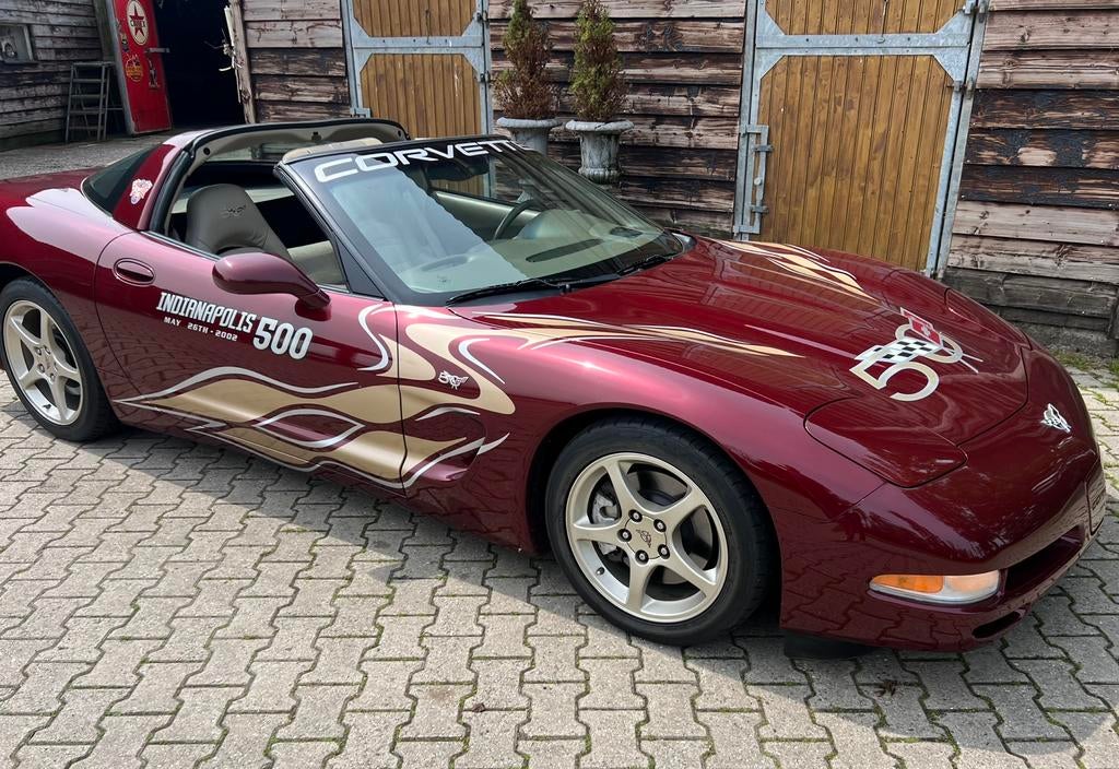 Corvette c5 50th anniversary indy 500 pace car, Automaat, Achterwielaandrijving, Leder, Corvette