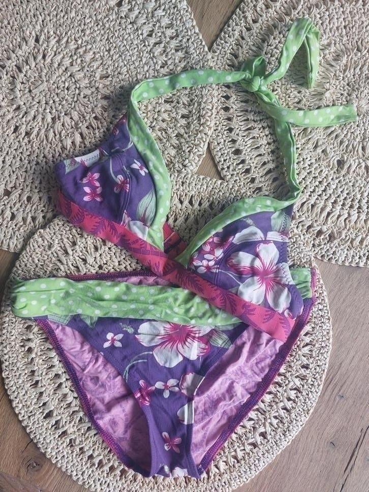 Bikini Cyell 38 damesbikini roze groen paars beachwear M, Overige kleuren, Ophalen of Verzenden, Zo goed als nieuw, Cyell