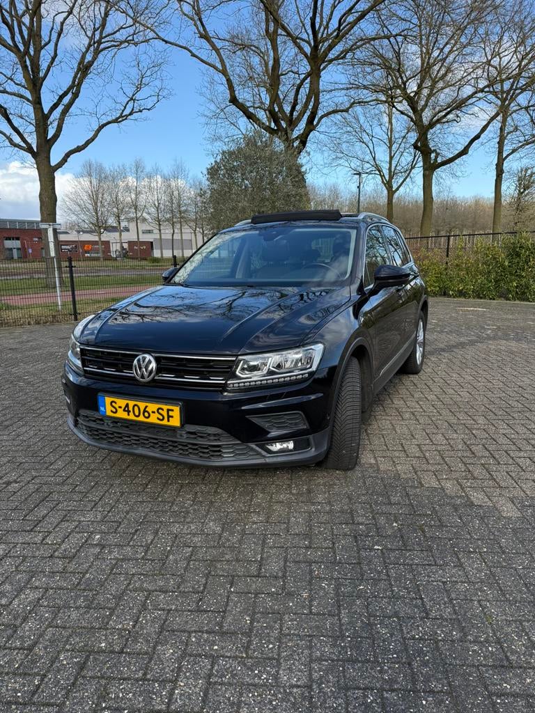 Volkswagen Tiguan 1.4 TSI 150pk 4Motion DSG 2018 Zwart, Automaat, Stof, Zwart, 4 cilinders
