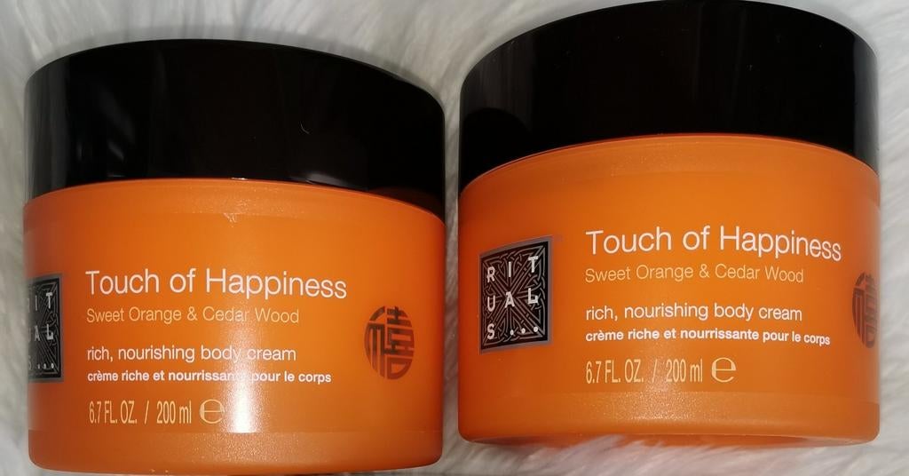 2 x Rituals Touch of Happiness Bodycreme Voorloper Happy Bud, Sieraden, Tassen en Uiterlijk, Uiterlijk | Lichaamsverzorging, Ophalen of Verzenden