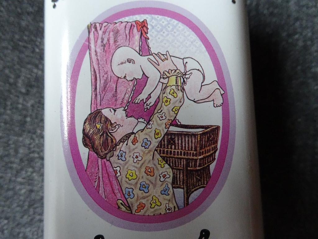 rose en witte muisjes blikje de ruijter, Verzamelen, Blikken, Ophalen of Verzenden, Gebruikt, Overige