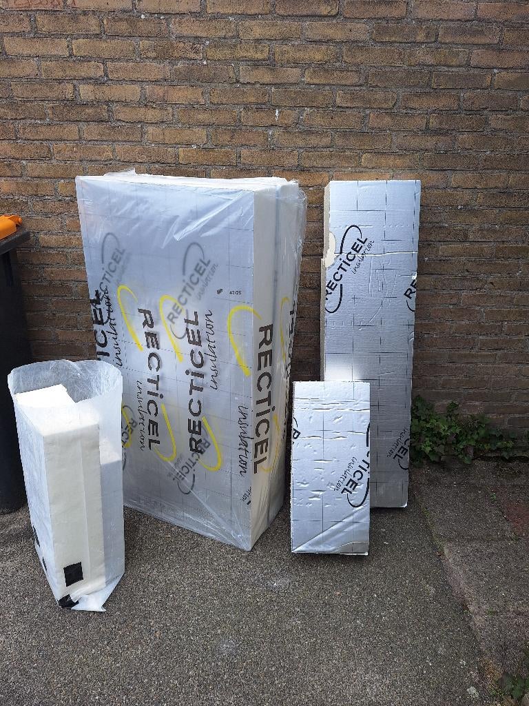 Recticel PIR isolatie, 142 mm dik, 1200x600mm, Ophalen, Dakisolatie, 12 cm of meer, Nieuw