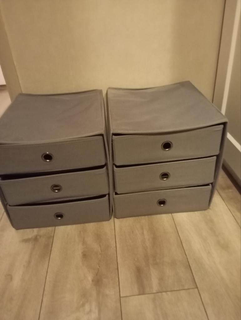 2 LADE KASTJES MET 3 LA,S VOOR IN EEN IKEA KALLAX KAST NU15€, Ophalen of Verzenden, 25 tot 50 cm, 50 tot 100 cm, Minder dan 100 cm