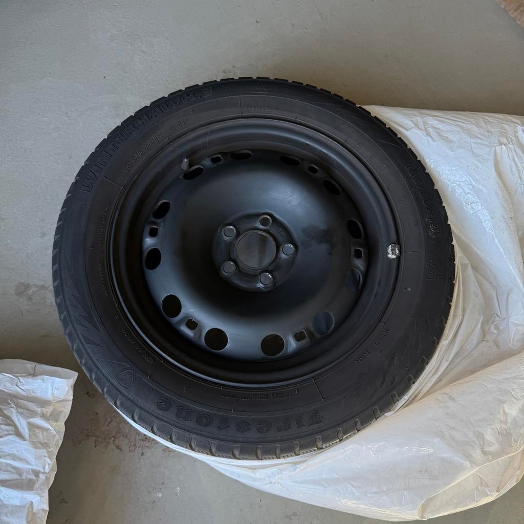 Reservewiel 15 inch 5x100 VW Polo Seat Ibiza Skoda Fabia, Ophalen of Verzenden, Gebruikt