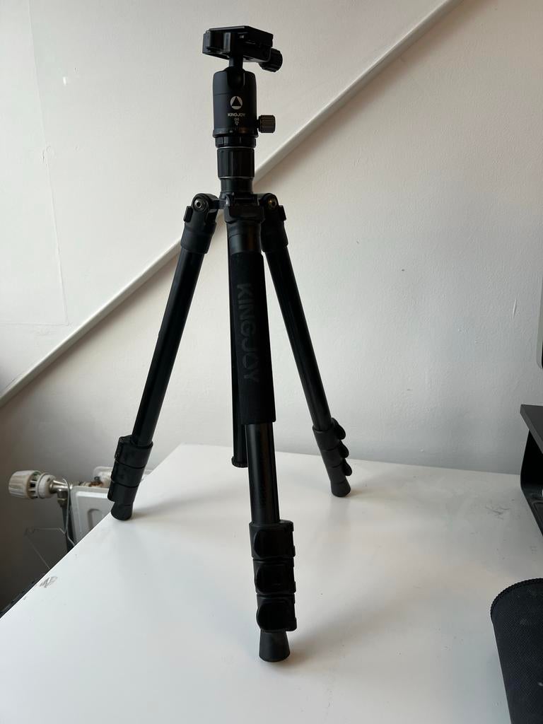 Kingjoy Go statief/tripod - Zo goed als nieuw, Zo goed als nieuw, 150 tot 175 cm, Met balhoofd, Ophalen of Verzenden