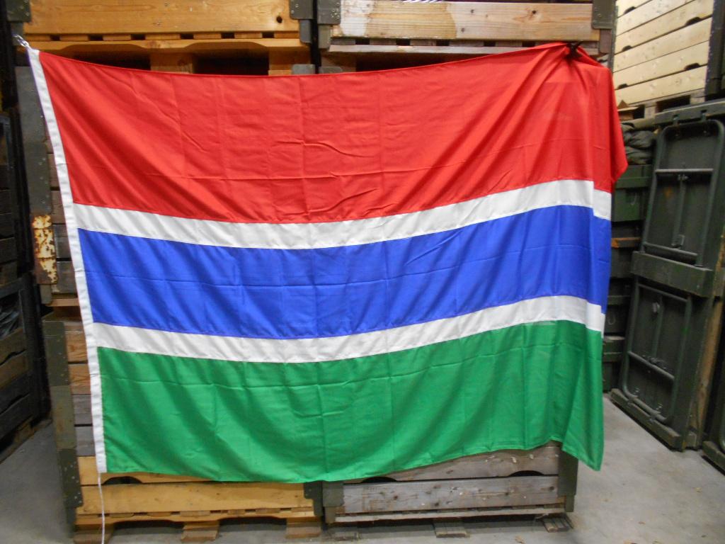 Scheepsvlag Shipmate vlag Gambiae Ca 150x225 cm, Ophalen of Verzenden, Zo goed als nieuw