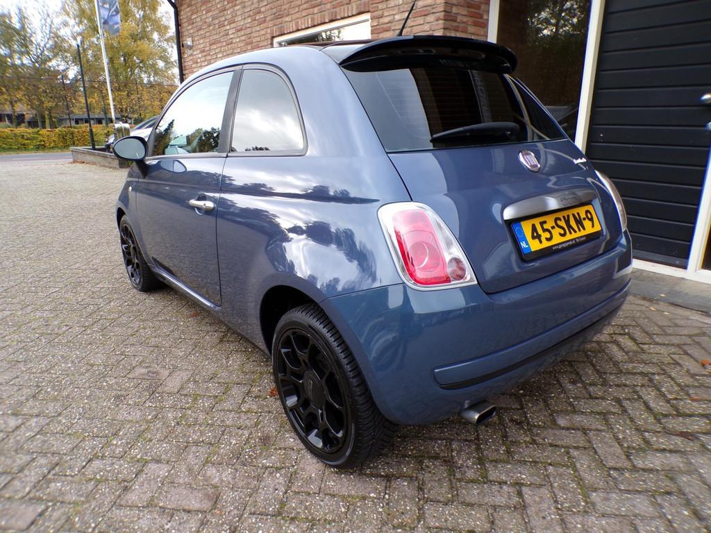 Fiat 500 0.9 TwinAir BiColore, Voorwielaandrijving, Euro 5, Gebruikt, Leder en Stof