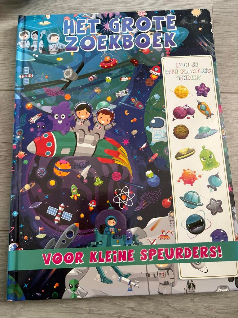 Het Grote Zoekboek - Voor Kleine Speurders! Kinderboek, Boeken, Ophalen of Verzenden, Zo goed als nieuw