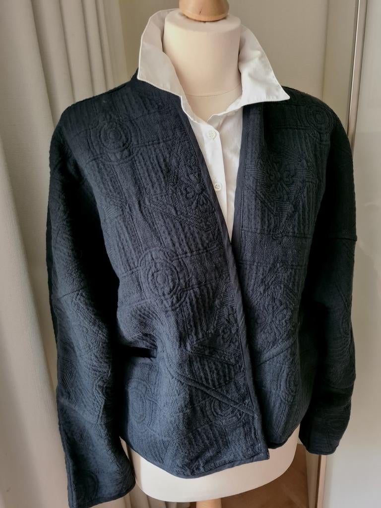 BY BAR FLORA JACKET MIDNIGHT ONE SIZE *NIEUW*, Maat 38/40 (M), By Bar, Nieuw, Jasje