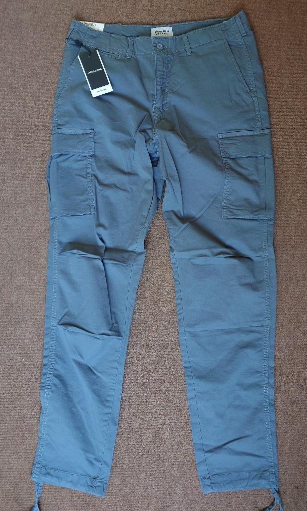 Jack & Jones JPSTACE JJTUCKER AMA - Cargobroek  34/34, Verzenden, Nieuw, Overige maten, Grijs