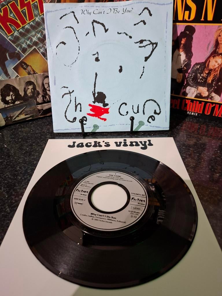 The Cure - Why Can't I Be You? (Single) 1987, Ophalen of Verzenden, 1980 tot 2000, Gebruikt
