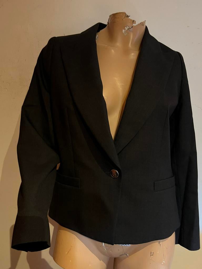 ESCADA jasje 100 % wol maat m origineel ZGAN, Maat 38/40 (M), G, Zwart, G