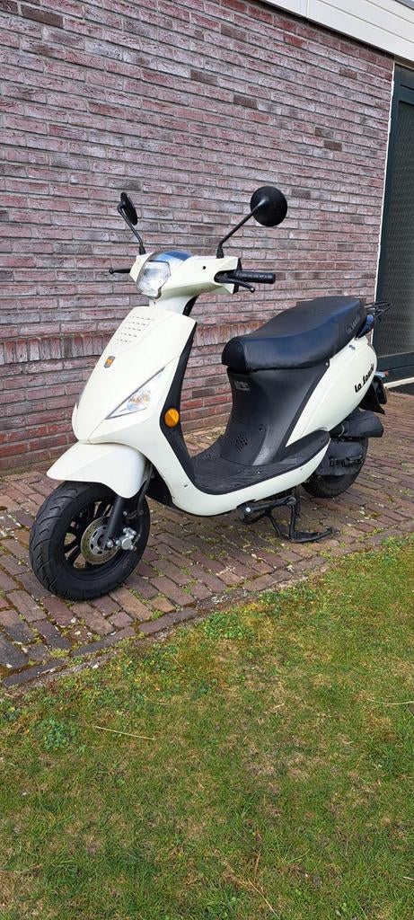 La Souris City bromscooter geel kenteken, Gebruikt, Benzine, Ophalen, Overige merken