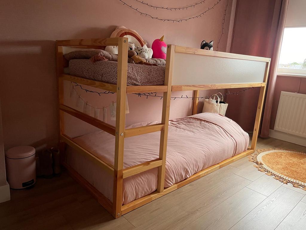 Ikea Kura bed, Ophalen, Gebruikt, Halfhoogslaper