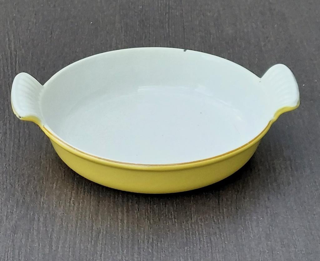 DRU gietijzeren ovenschaal (230920), Huis en Inrichting, Keuken | Potten en Pannen, Gebruikt, Gietijzer, Ophalen of Verzenden