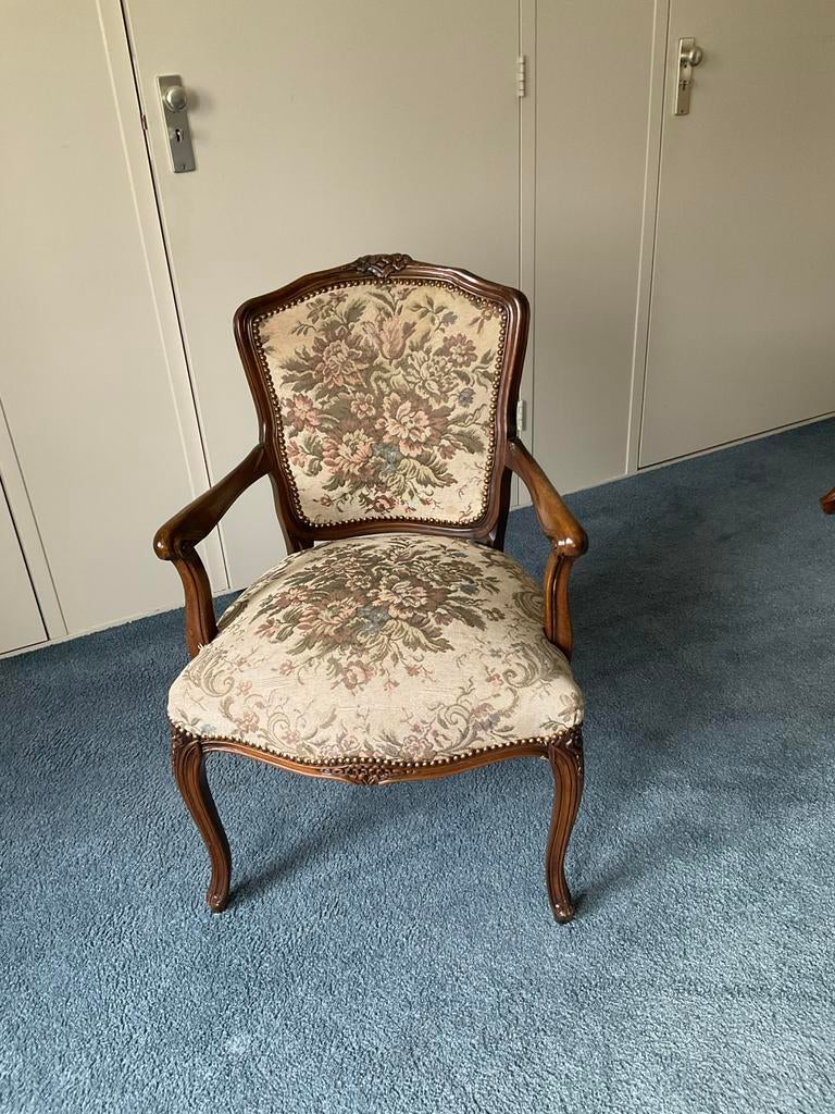 Te koop, Antiek en Kunst, Antiek | Meubels | Stoelen en Banken, Ophalen of Verzenden