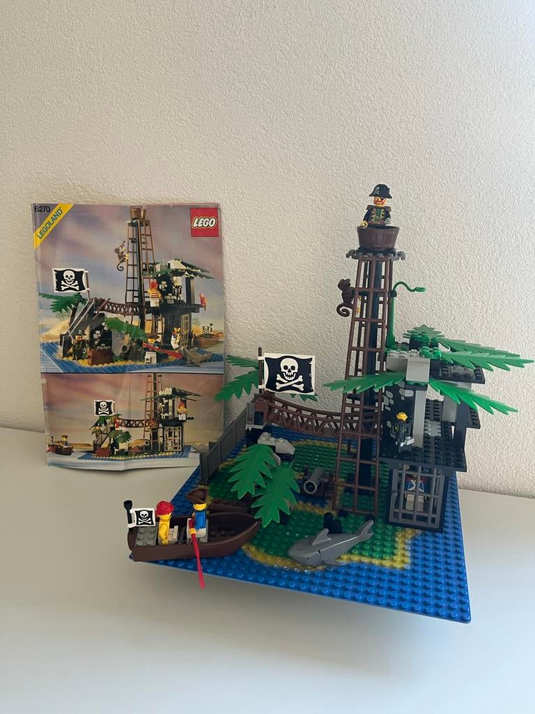 Lego 6270 Forbidden Island - Vintage Piraten Set, Kinderen en Baby's, Speelgoed | Duplo en Lego, Gebruikt, Lego, Complete set