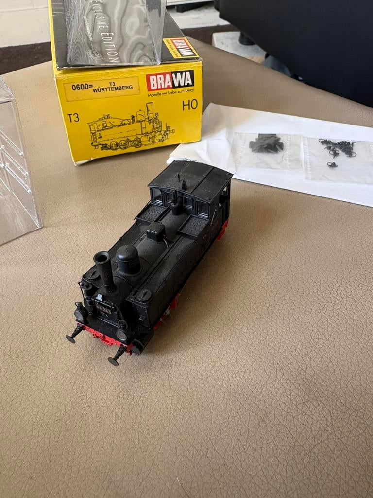 Brawa 0600 lok 89343 H0, Overige merken, Ophalen of Verzenden, Zo goed als nieuw, Gelijkstroom