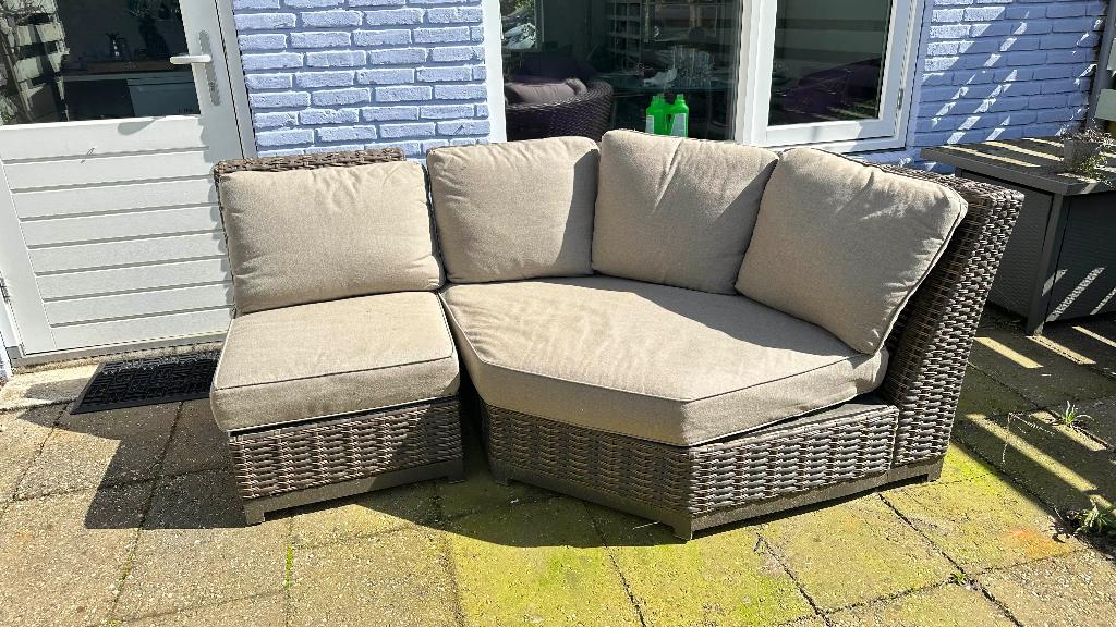 Te koop tuinbank, Tuin en Terras, Ophalen, Gebruikt, Kunststof