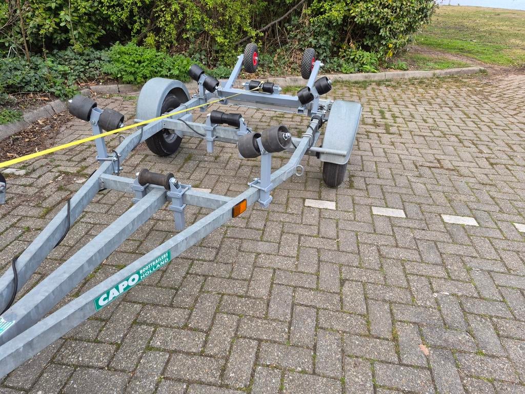 Boot trailer, Watersport en Boten, Boottrailers, Ophalen of Verzenden, Minder dan 6 meter, Kantelbaar
