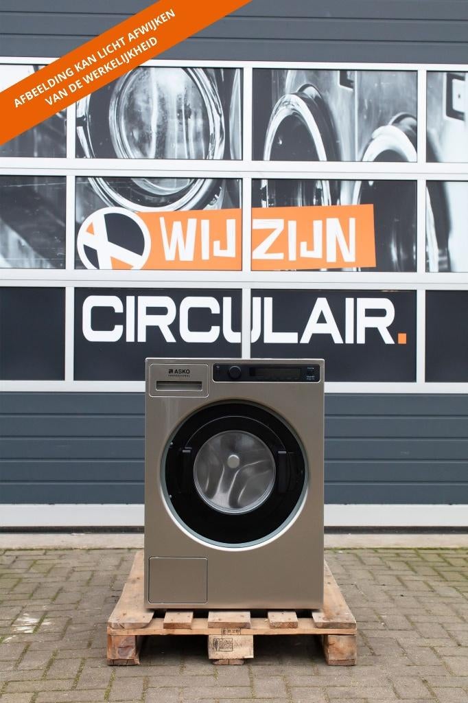 Asko WMC6763PC.S -  6-7kg - Professionele Wasmachine, Ophalen, Gebruikt, N.v.t., 1600 toeren of meer
