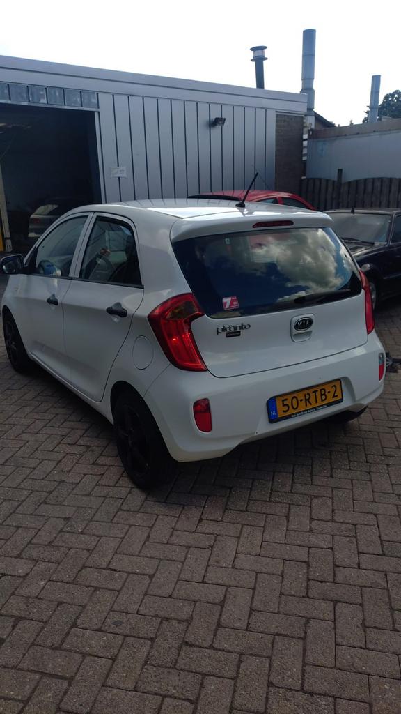 Kia Picanto 1.0 Cvvt 5-DRS 2011 Wit, Auto's, Kia, Voorwielaandrijving, 400 kg, Wit, Origineel Nederlands