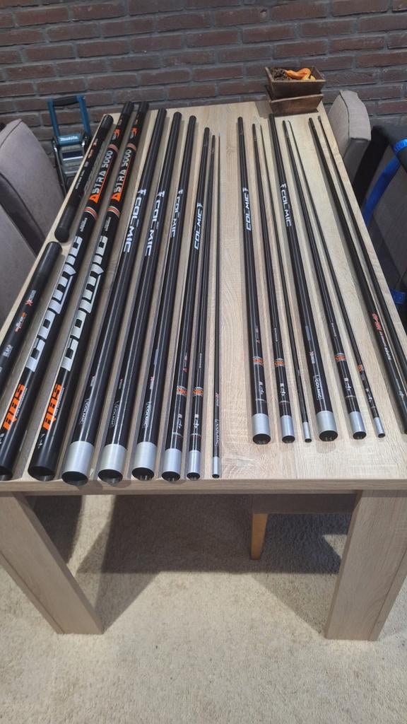 Colmic astra 5000 wrm 13meter pack, Watersport en Boten, Ophalen, Vaste hengel