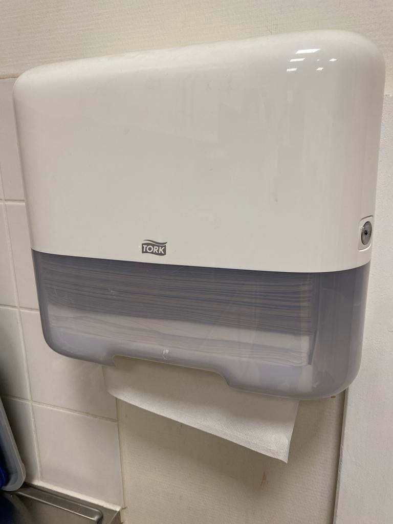 Tork Handdoekhouder H3 Systeem - Wit/Grijs. 10 x of per stuk, Ophalen, Overige typen