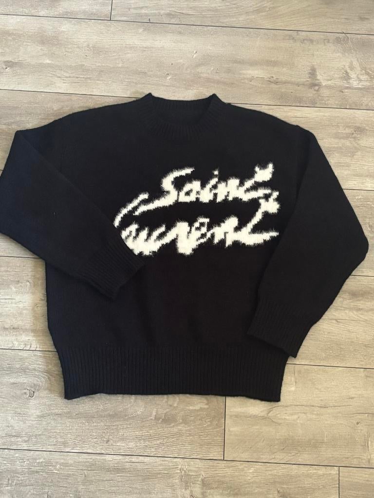 Saint Laurent sweater maat M, Ophalen of Verzenden, Gedragen, Maat 48/50 (M), Zwart