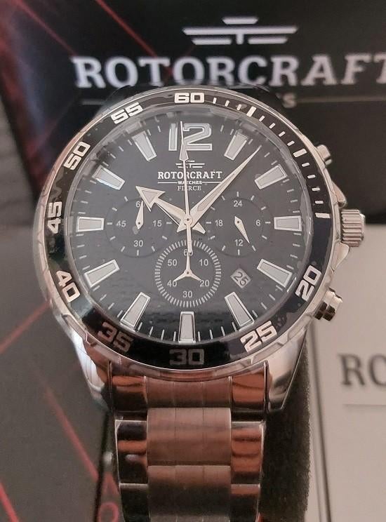 Rotorcraft horloge, Overige merken, Leer, Ut, Nieuw