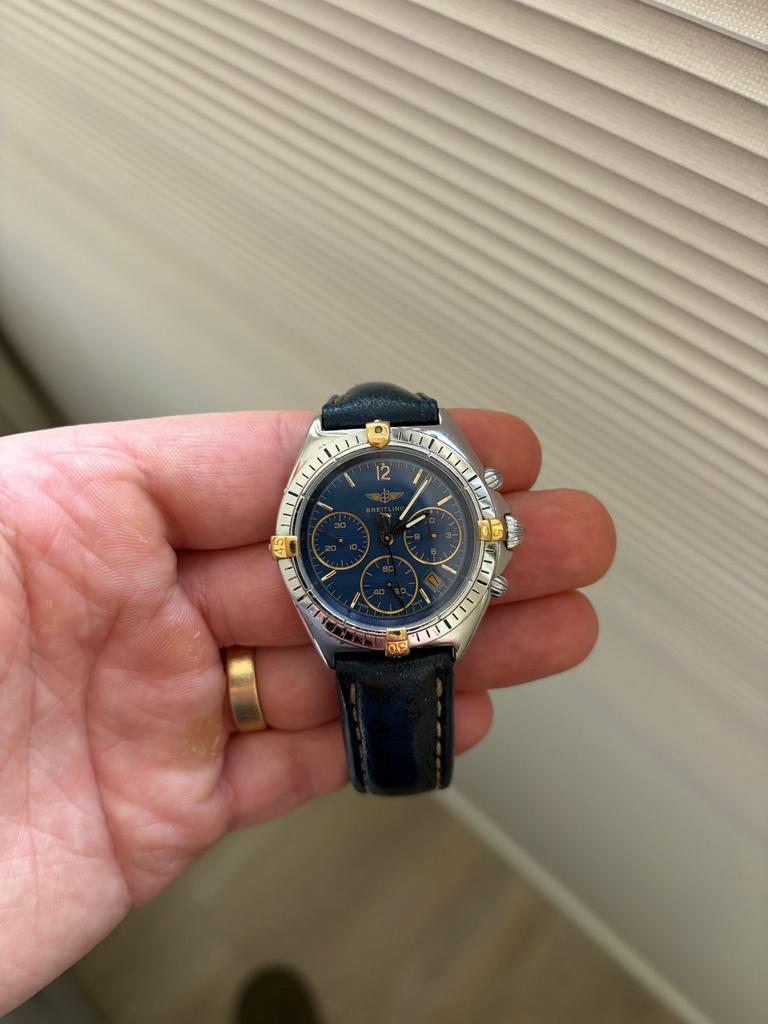 Breitling Windrider Sextant B55045 horloge 37mm, Staal, Breitling, Polshorloge, Ophalen of Verzenden