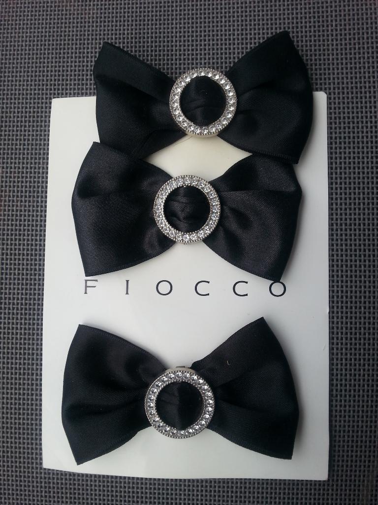 Pumpclips van Fiocco ter siering, NIEUW, 2 stuks + 1 reserve, Pumps, Zwart, Nieuw, Ophalen of Verzenden