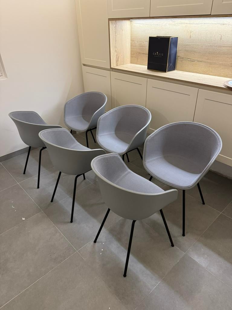 HAY AAC26 Eetkamerstoelen (6 stuks), Huis en Inrichting, Stoelen, Ophalen, Nieuw, Zwart, Vijf, Zes of meer stoelen