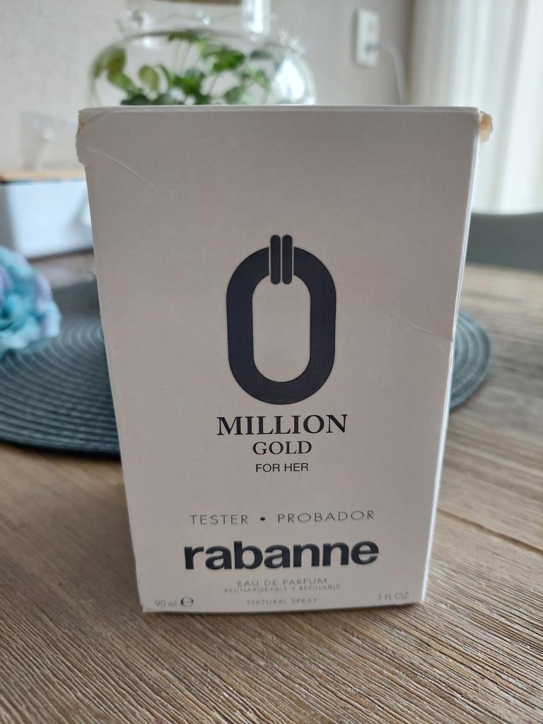 Paco Rabanne Million Gold For Her 90ml, Ophalen of Verzenden, Zo goed als nieuw