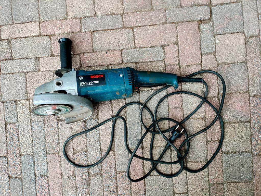 Bosch haakse slijpmachine, Ophalen, Gebruikt, 1000 watt of meer, Haakse handslijpmachine