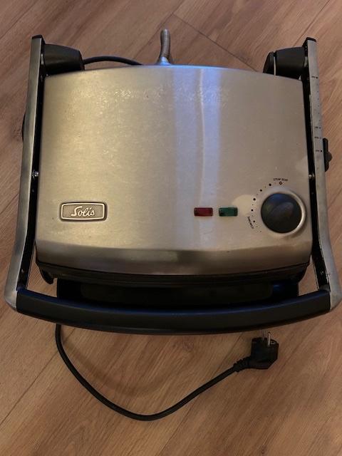 Solis Gourmet Grill, Witgoed en Apparatuur, Contactgrills, Ophalen, Gebruikt