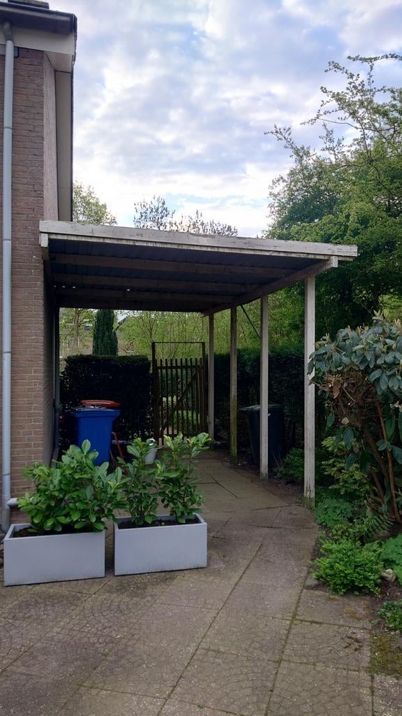 Houten carport ca 3 x 5m, veranda, afdak, houten balken, Ophalen of Verzenden, Carport