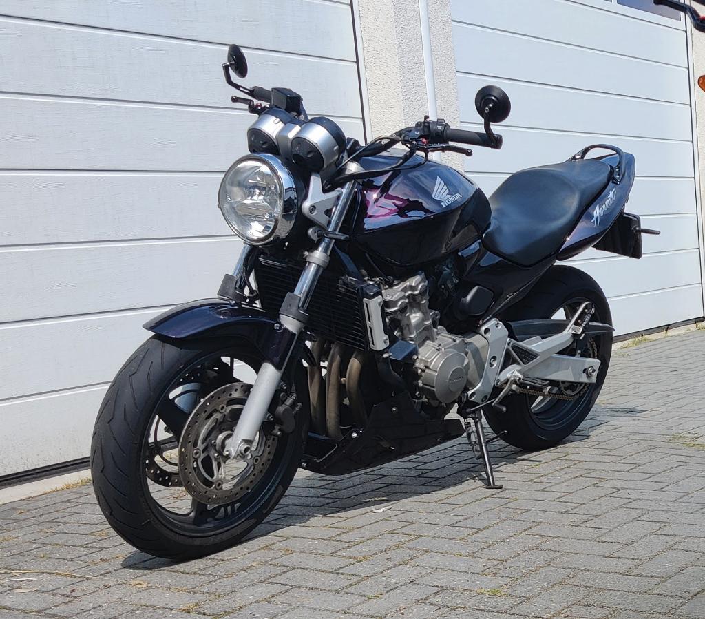 Honda Hornet CB600F (2004) – Midnight Purple, Sportuitlaat, 4 cilinders, Motorrijbewijs A, Gebruikt