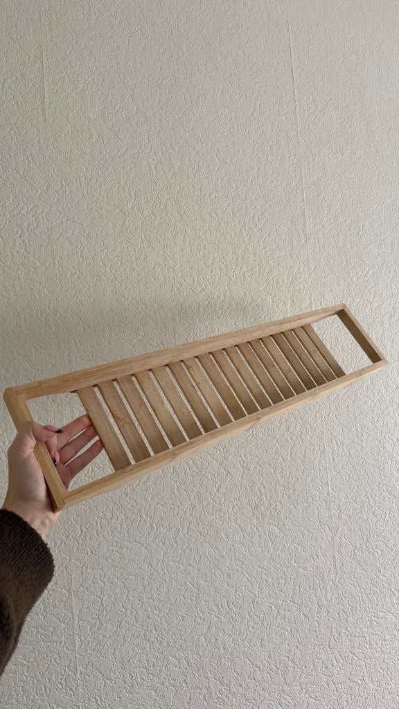 Bamboe Badplank / Badrekje, Huis en Inrichting, Badkamer | Badtextiel en Accessoires, Zo goed als nieuw, Overige typen, Bruin