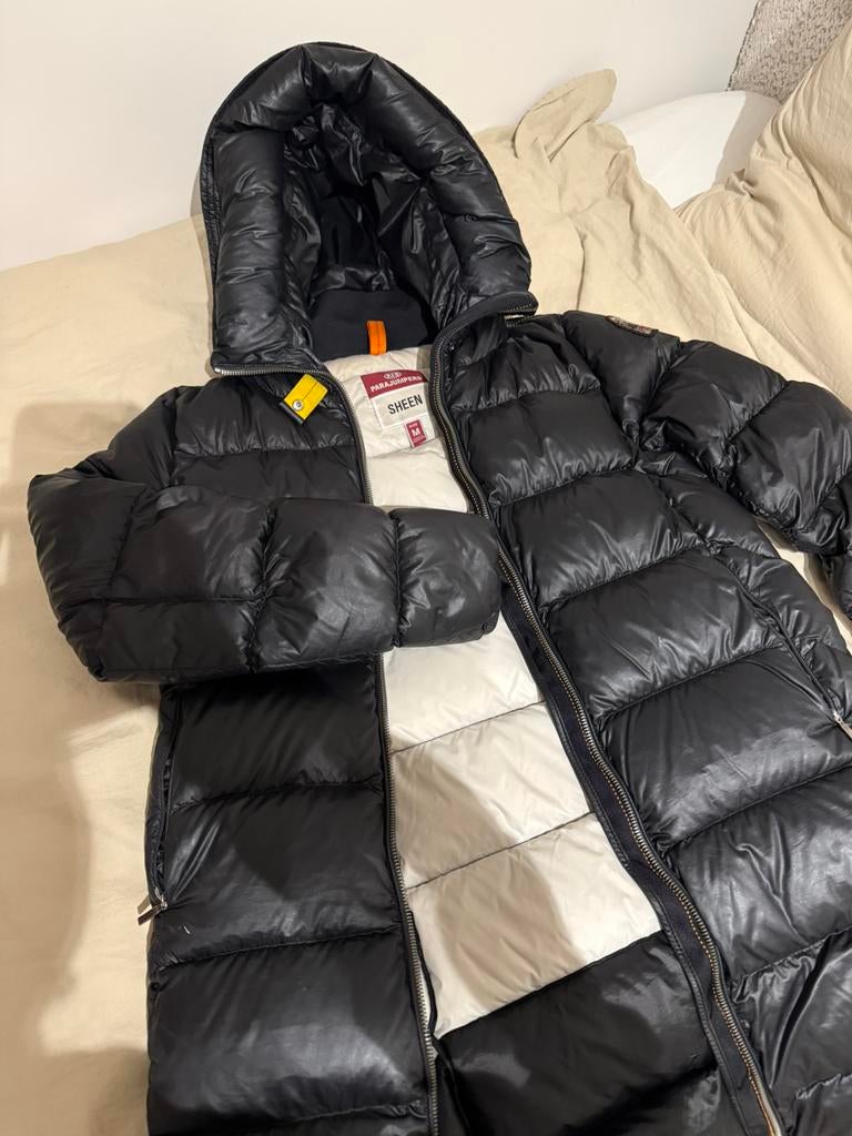 dames parajumper jas lang, Ophalen of Verzenden, Zo goed als nieuw, Zwart