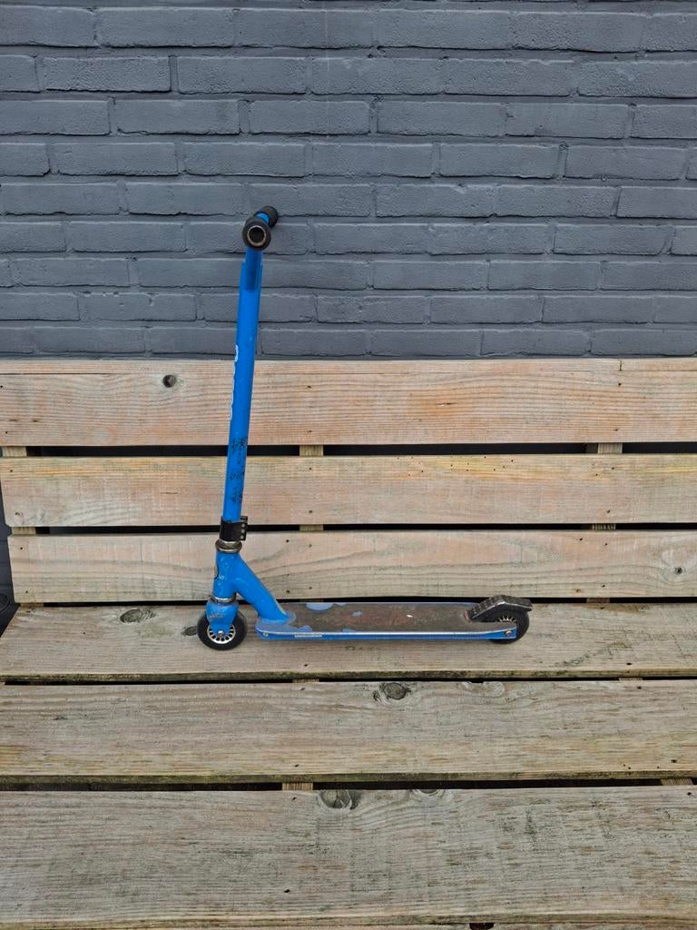 Blauwe Razor stuntstep, Fietsen en Brommers, Steps, Ophalen of Verzenden