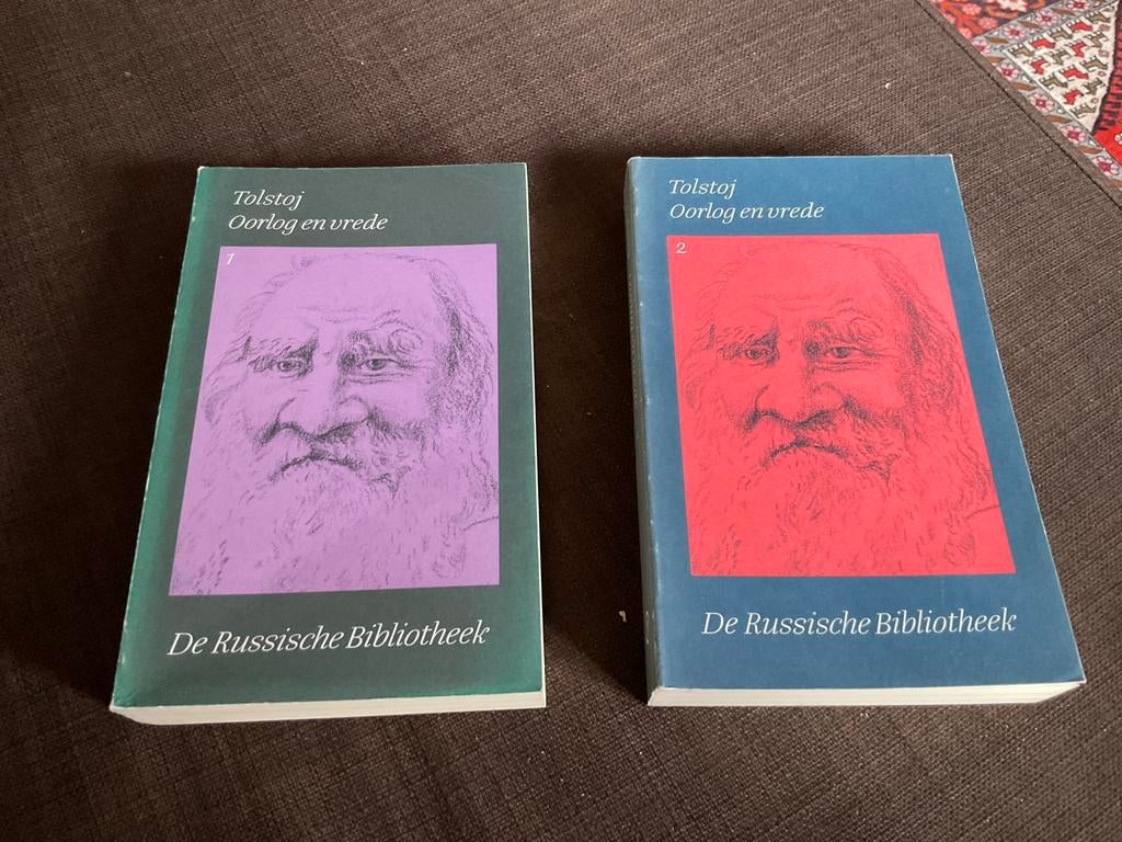 Tolstoj, Oorlog en Vrede, 2 delen, van Oorschot, Ophalen of Verzenden