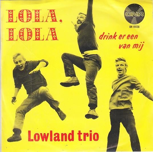 lowland trio - lola lola ( 1968), 7 inch, Single, Ophalen of Verzenden, Zo goed als nieuw