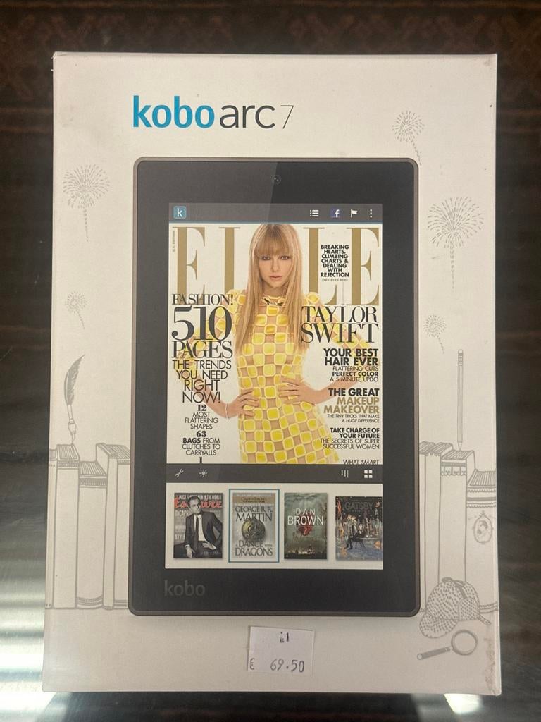Kobo Arc 7 Tablet - Zo goed als nieuw, Ophalen, Voorheuvel 48, 8 GB, Zo goed als nieuw