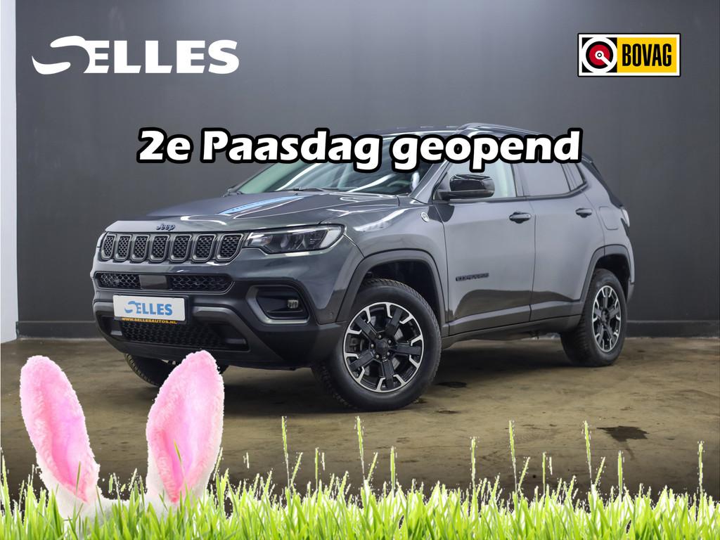 Jeep Compass 4xe 240 Plug-in Hybrid Trailhawk | Apple Carpla, Auto's, Jeep, Automaat, 4 cilinders, Compass, Bedrijf